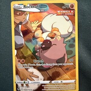 Rockruff Pokémon Card